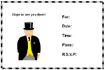 thomas tank engine invitation